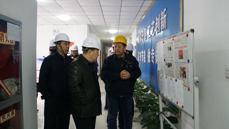 集团向导金辉带队赴标准电梯、标准热处理举行事情调研